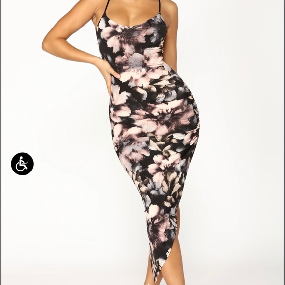 fashion nova floral dress